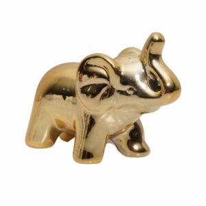 Adorno Decorativo Dorado Elefante KOOME