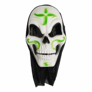 Máscara De Calavera Blanca KOOME 1 Pieza