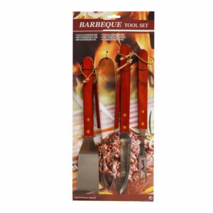 Set Utensilios Para BBQ CASAMIGA 4 Piezas