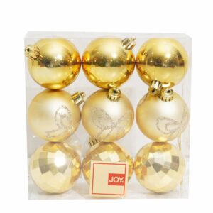 Bombillos Dorados Set JOY X 9 Piezas