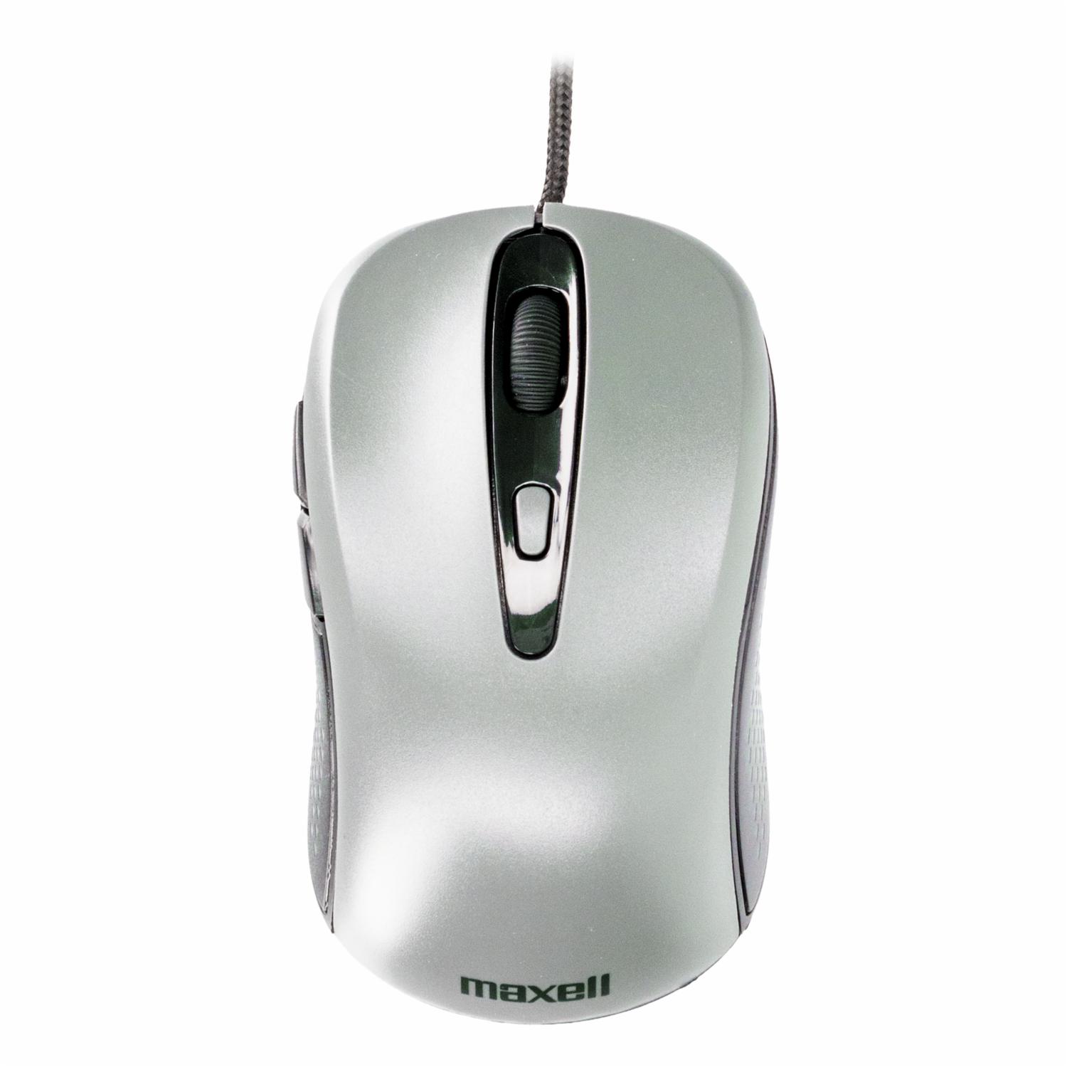 Mouse Óptico De 5 Botones Silver MAXELL Usb-C - Imagen 2