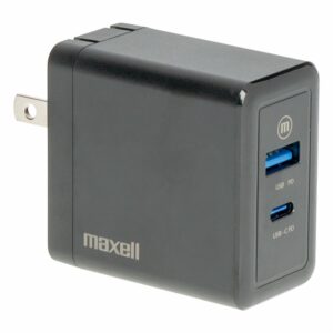 Cargador De Pared Ultra 2 Puertos Usb-C MAXELL 65 W