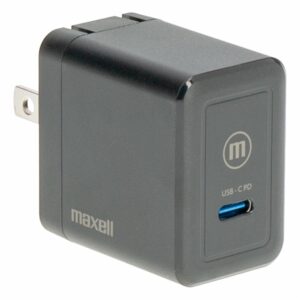 Cargador De Pared Usb-C 1 Puerto + Cable Trenzado de 1 M Carga Rápida MAXELL 20 W