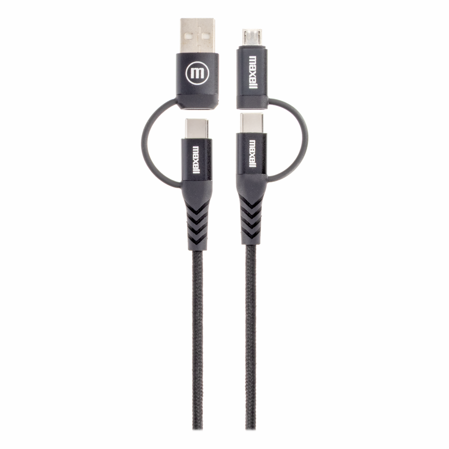 Cable De Carga Y Transferencia Trenzado 4 En 1 Compatible Con Apple MAXELL 1,2 M - Imagen 2