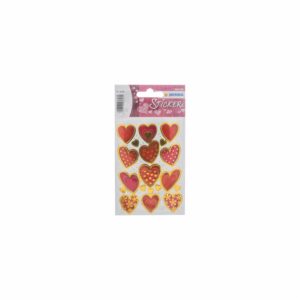 Stickers Brillantes Decorativos Diseño Love Classic HERMA Paquete