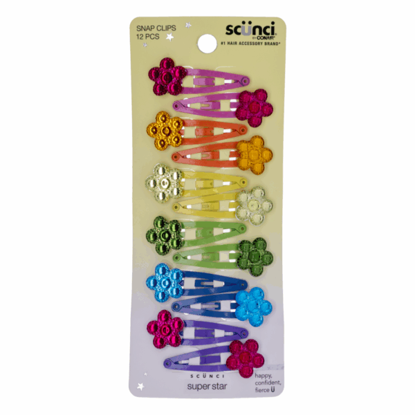 Vincha Clip Flores De Colores CONAIR Perfectas Para Sujeción - Imagen 2