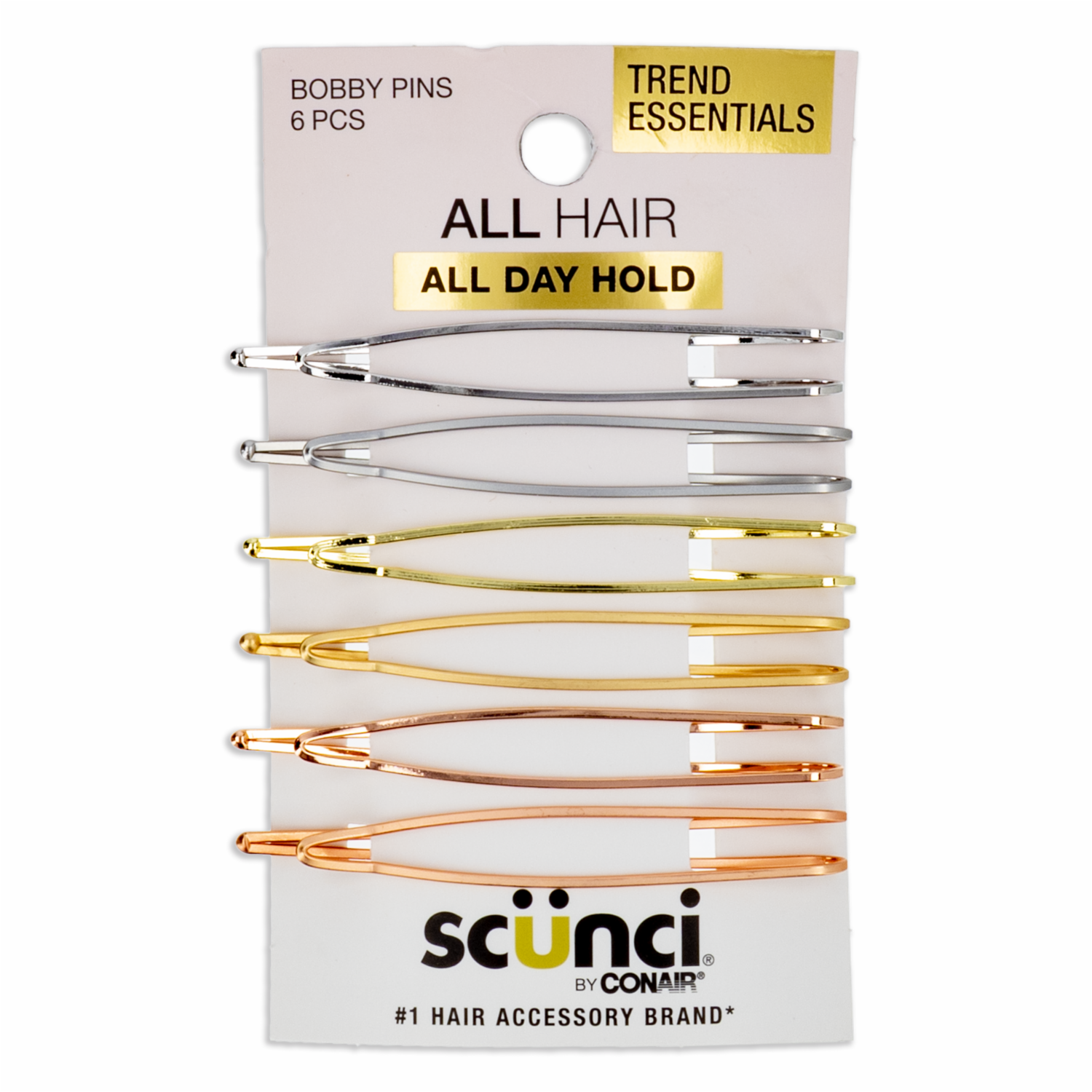 Horquillas Horquillas Metalicas X6 CONAIR Paquete - Imagen 2