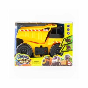 Volqueta Interactiva MOTOR SHOP Color Amarillo