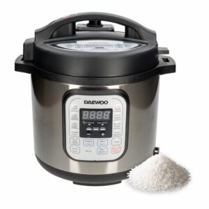 Olla Arrocera Multifunción Con Control Digital DI-606-M10GT DAEWOO 6 Litros