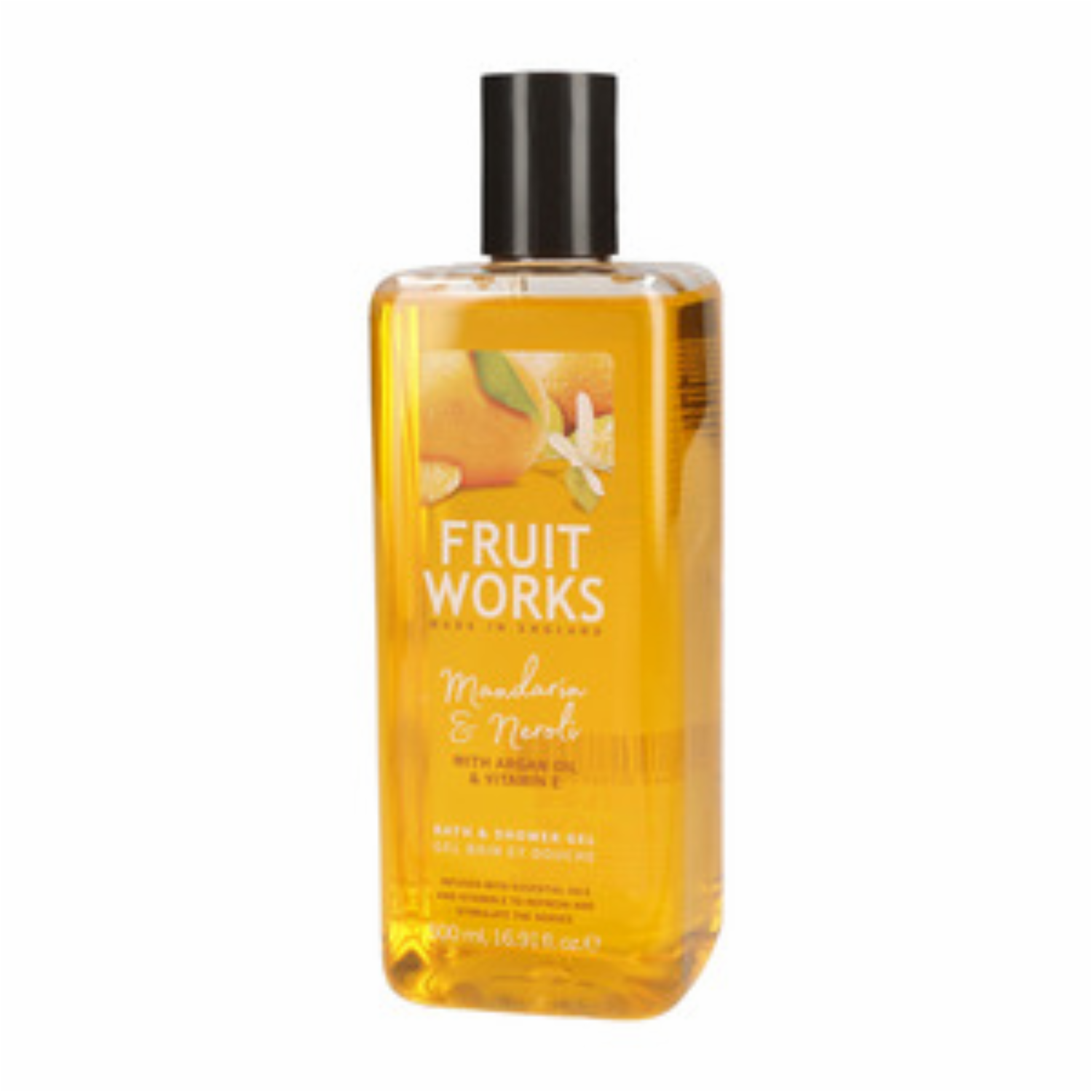 Jabón Fruit Works Líquido Corporal Mandarina Y Neroli FRUIT WORKS 500 Ml - Imagen 2