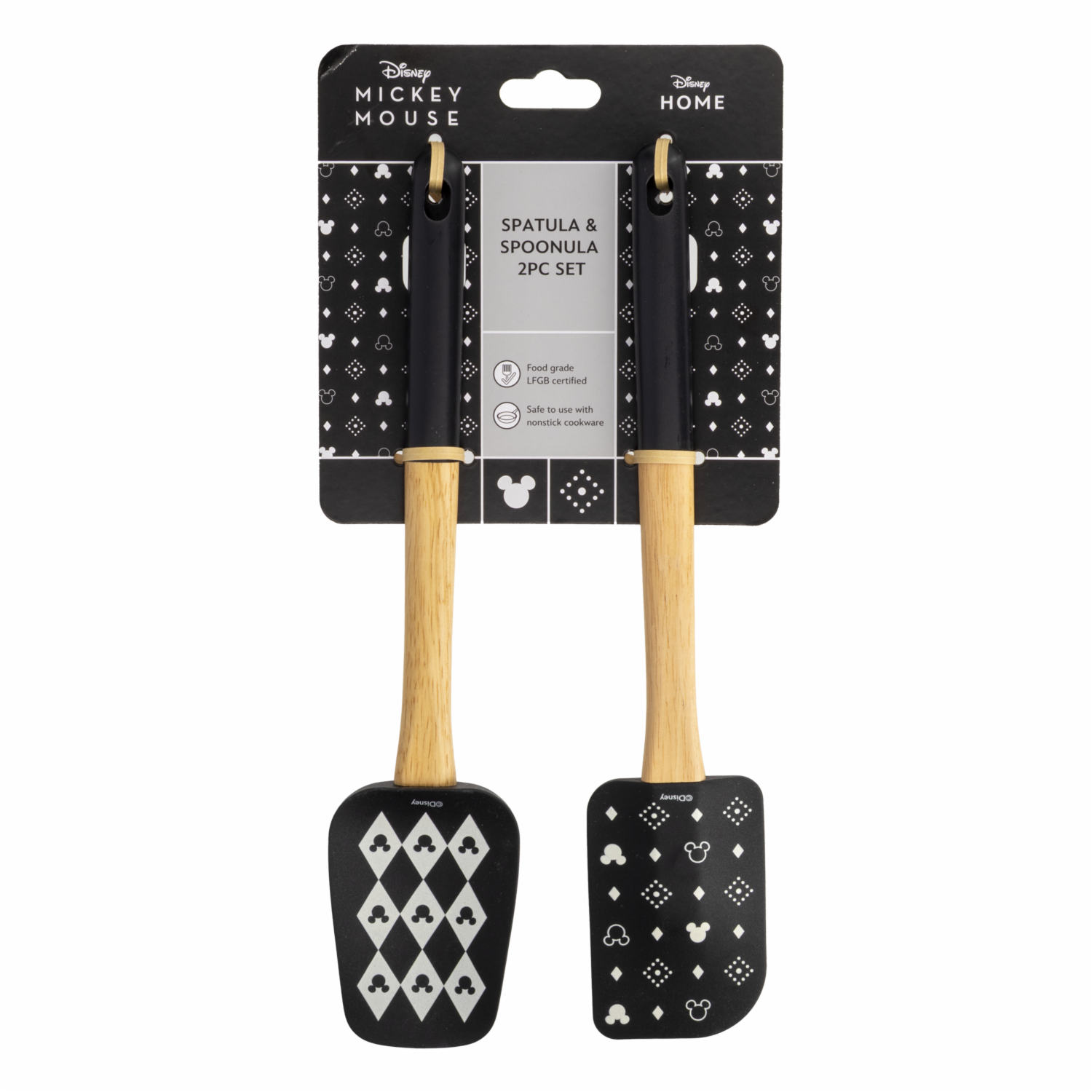Set De Cocina Monocromático Espatula Espumadera DISNEY 2 Piezas - Imagen 2