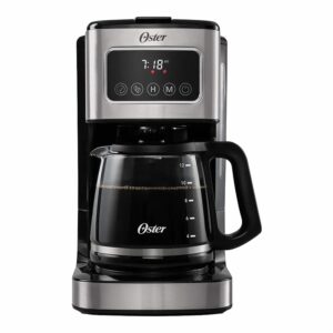 Cafetera Touch Panel BVSTDC4403SS OSTER 12 Tazas