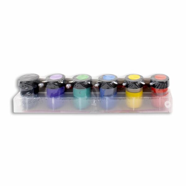 Pintura Para Tela 6 Colores De 22 Ml LPS 1 Set - Imagen 2