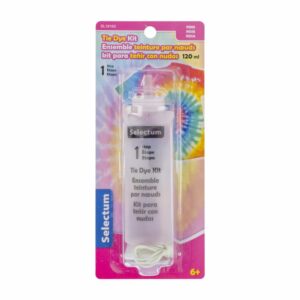 Kit Para Teñir Ropa Con Nudos Color Rosa LPS 120 Ml