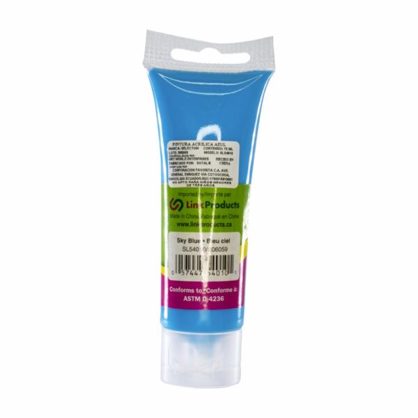 Pintura Acrílica Azul Cielo LPS 75 Ml - Imagen 2