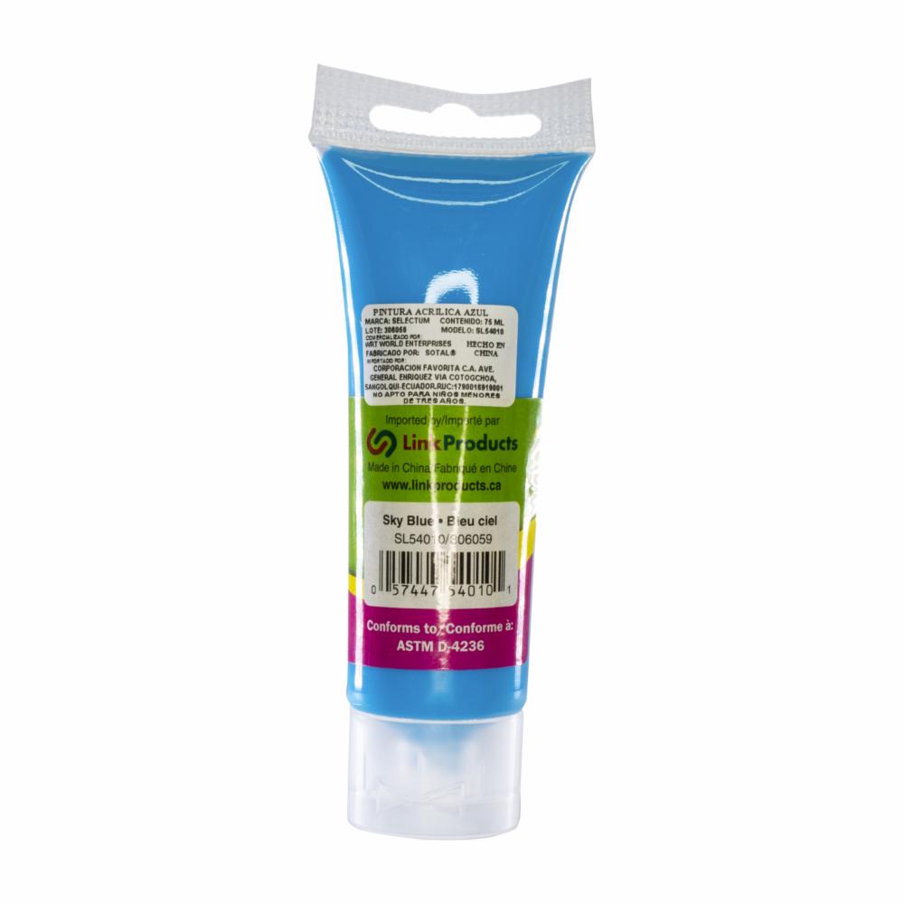 Pintura Acrílica Azul Cielo LPS 75 Ml - Imagen 2