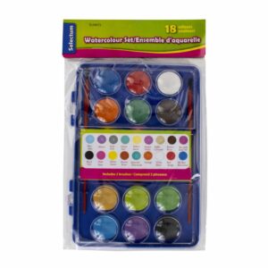 Caja De Pintura De Acuarela LPS X 18 Colores