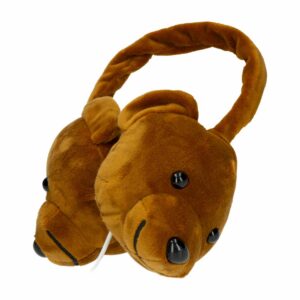 Audífonos Felpa Oso CVHK862BER COBY Con Cable
