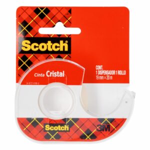 Cinta Adhesiva Crystal SCOTCH-BRITE 20X19 MM
