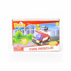Bloques Fire Station BUILD ME UP 59 Piezas