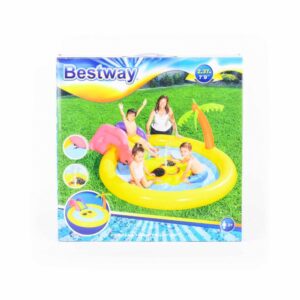 Piscina Inflable Con Tobogán BESTWAY Para Niños
