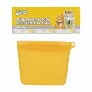 Funda Para Comida Resistente Al Agua Para Mascotas SOLEIL Silicona
