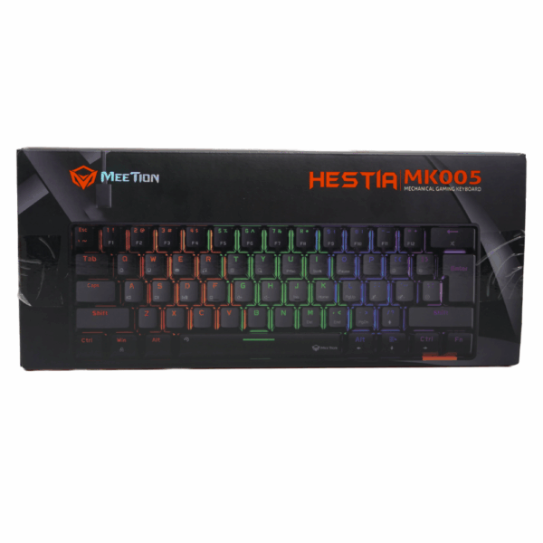 Teclado Gamer Hestia MK005 MEETION Mecánico - Imagen 2