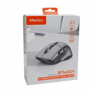 Mouse Modo Dual BTM001 Bluetooth Y 2,4 G MEETION Wireless