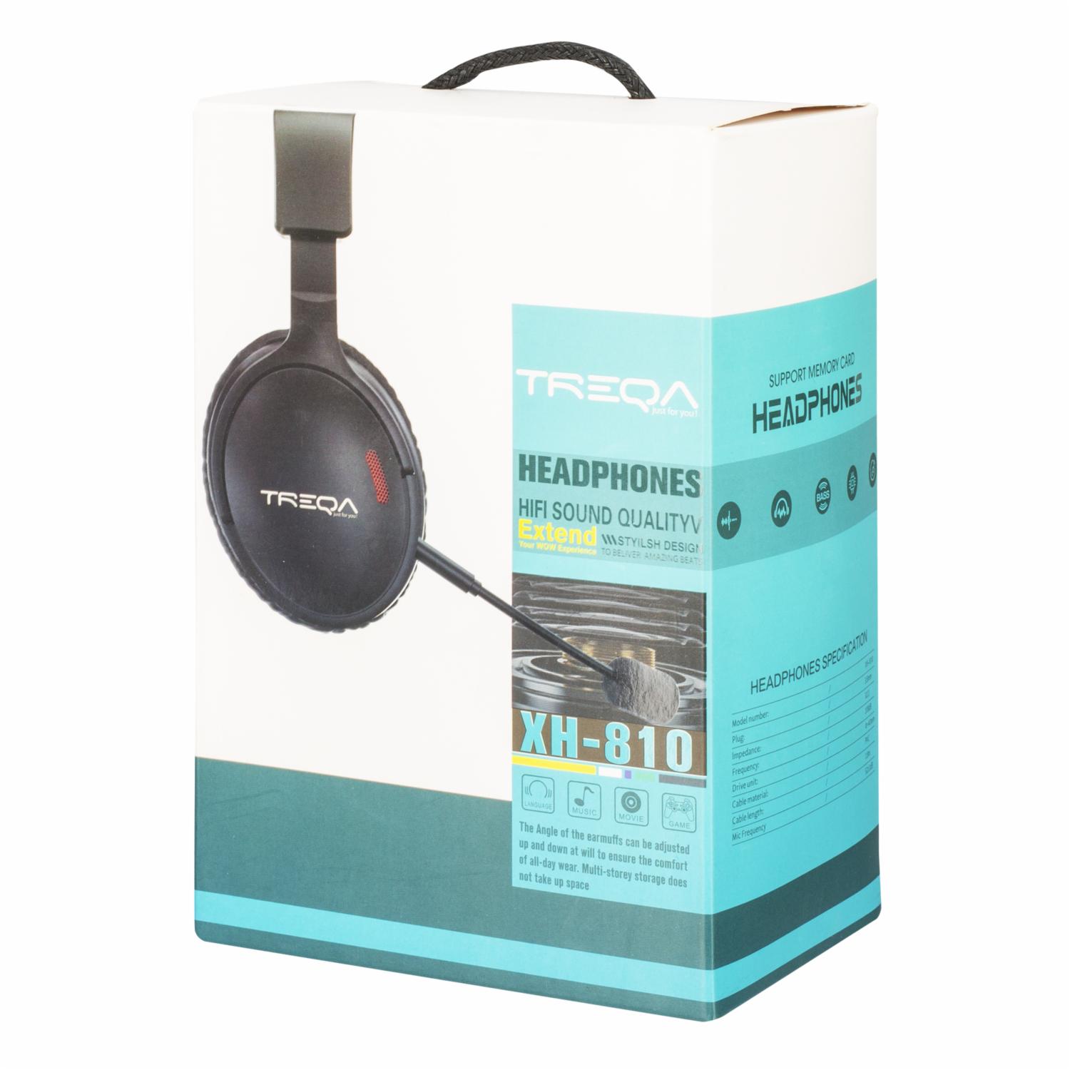 Audífonos De Diadema XH-810 TREQA Bluetooth - Imagen 2