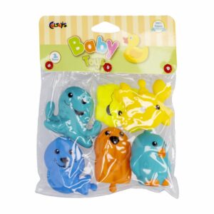 Muñecos Para Tina De Baño Animalitos Marinos COLTOYS 6 Piezas