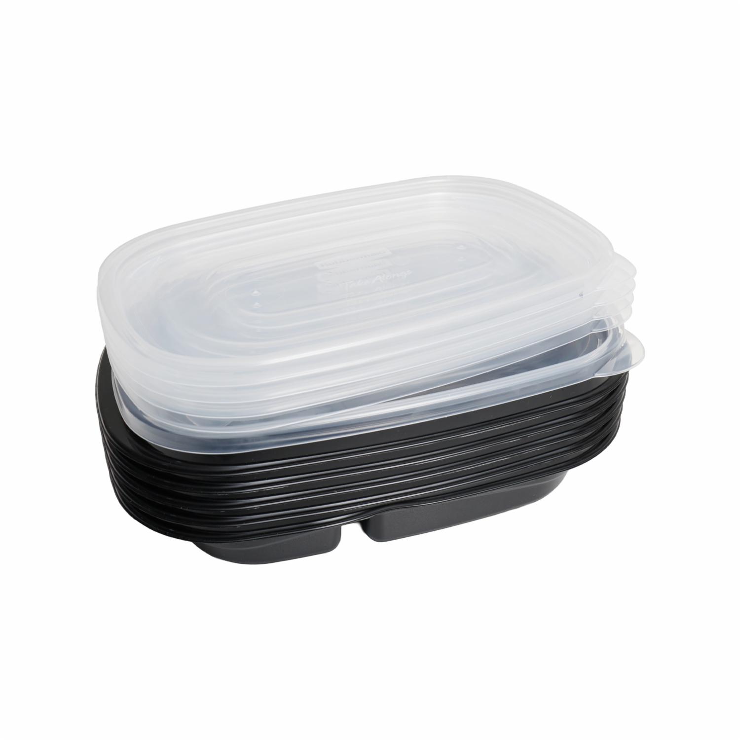 Set Reposteros Easy Findlids Con Divisiones RUBBERMAID 5 Piezas