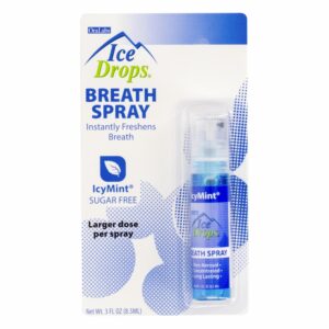 Spray Bucal Icy Mint Sin Azúcar ICE DROPS 8,50 Ml