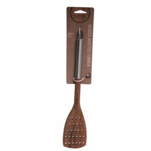 Espatula Plana De Madera Con Mango De Acero Inoxidable BONITA HOME Unidad