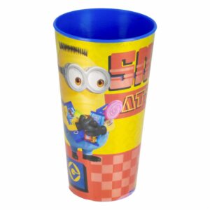 Vaso Plástico Metalizado Minions FUN KIDS 680 Ml