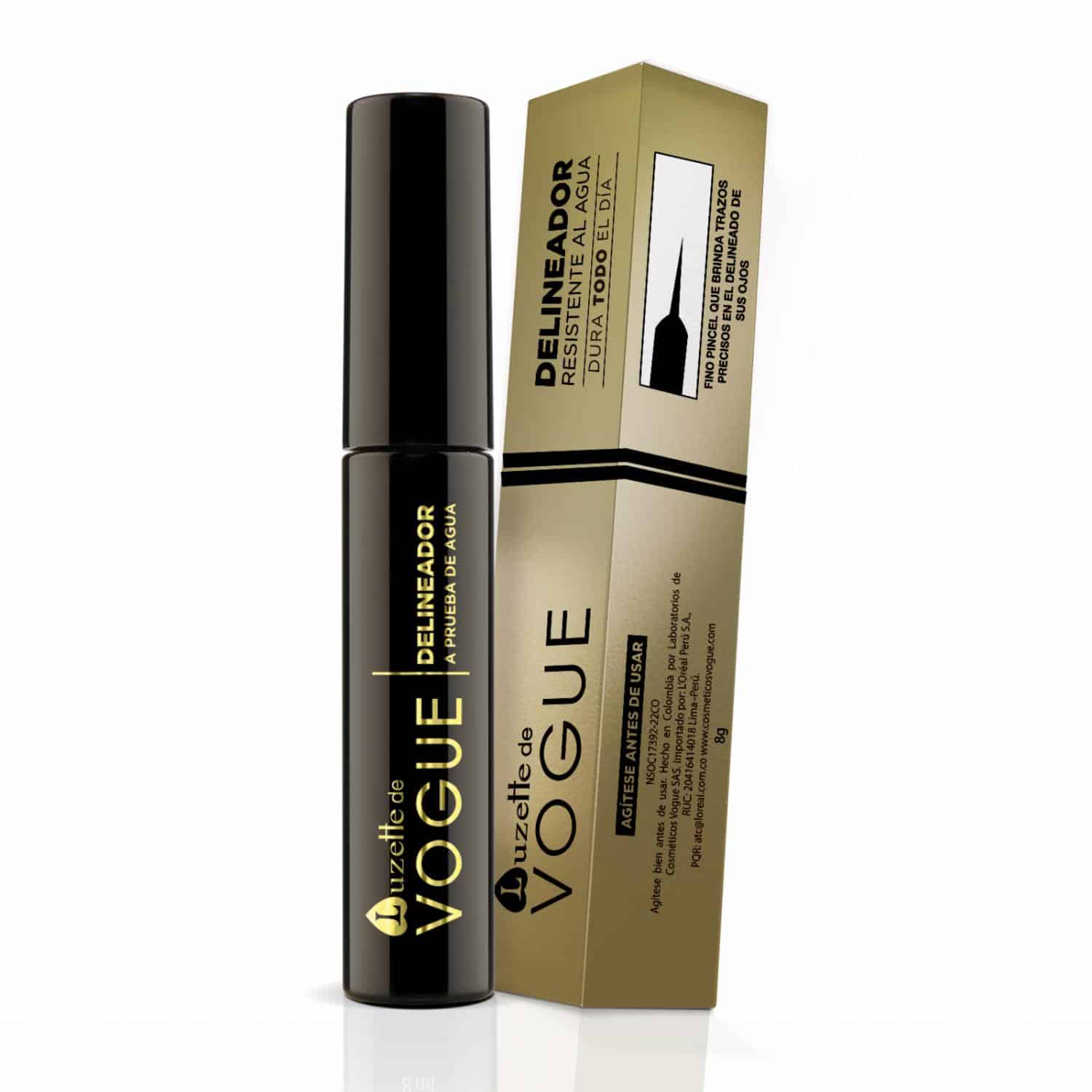 Delineador De Ojos Líquido Negro LUZETTE 8 G - Imagen 13