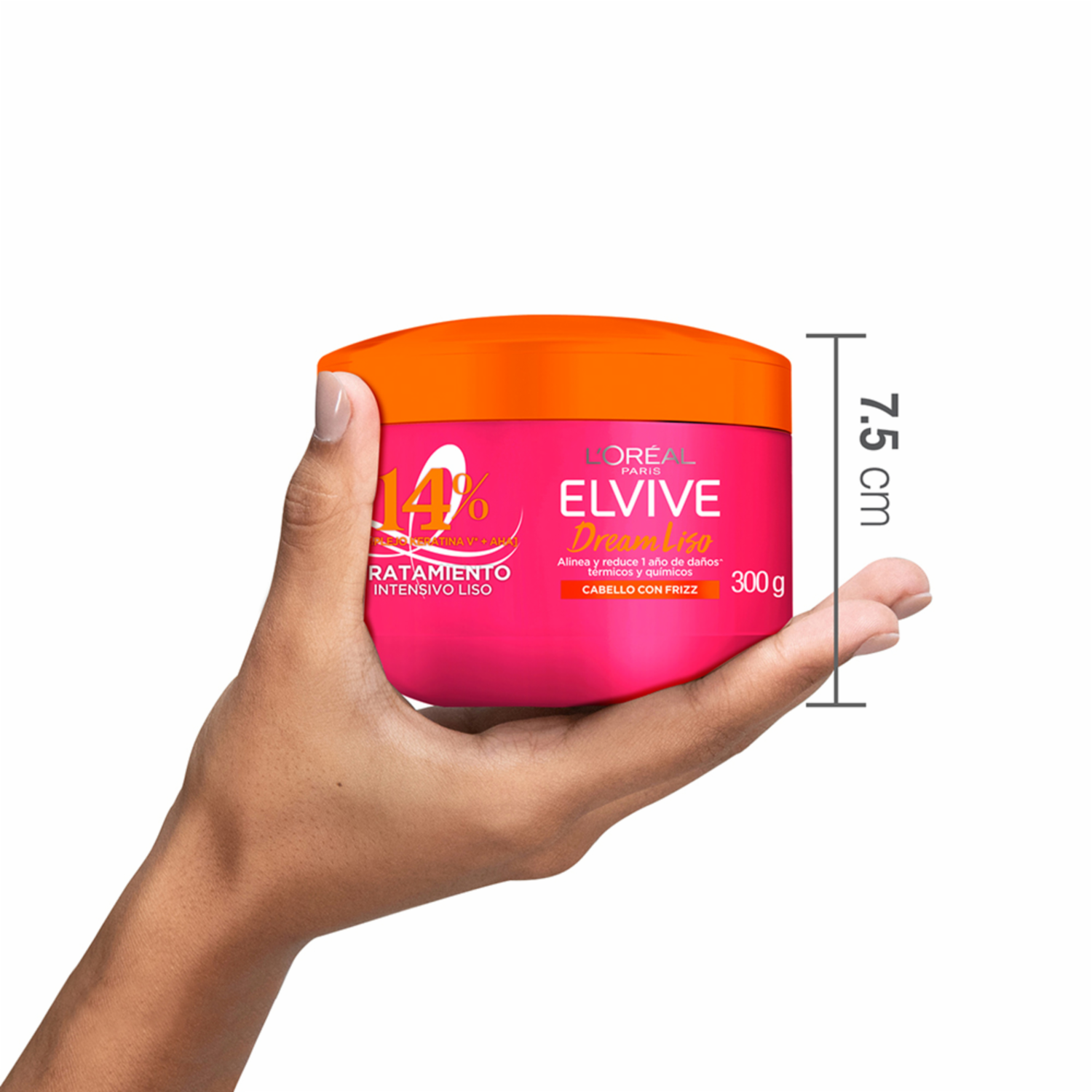 Mascarilla Capilar Dream Liso ELVIVE L'ORÉAL 300 G - Imagen 8