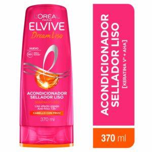 Acondicionador Dream Liso ELVIVE L'ORÉAL 370 Ml