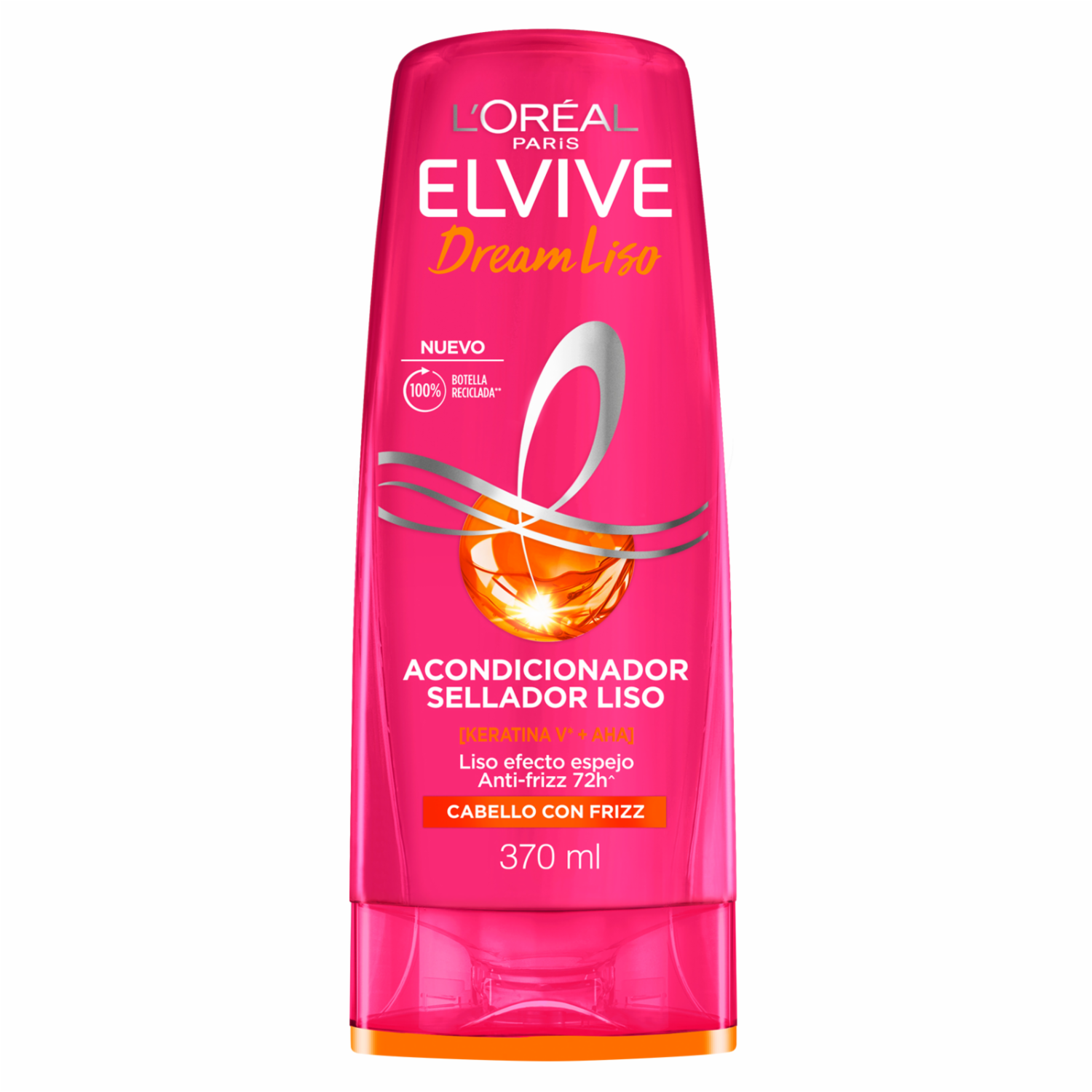 Acondicionador Dream Liso ELVIVE L'ORÉAL 370 Ml - Imagen 4