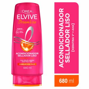 Acondicionador Dream Liso ELVIVE L'ORÉAL 680 Ml