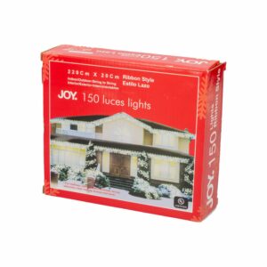 Luces Navidad Tipo Cinta Transparente JOY X 150 Uds