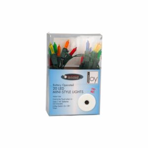 Luces Juego Bateria JOY X 20 Uds