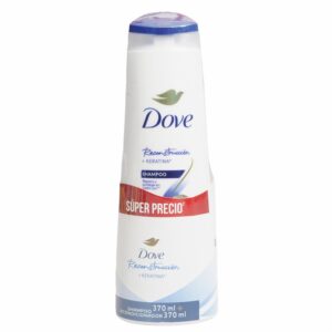 Shampoo Para Cabello Y Acondicionador Reconstrucción + Keratina Pack DOVE 2 x 370 Ml