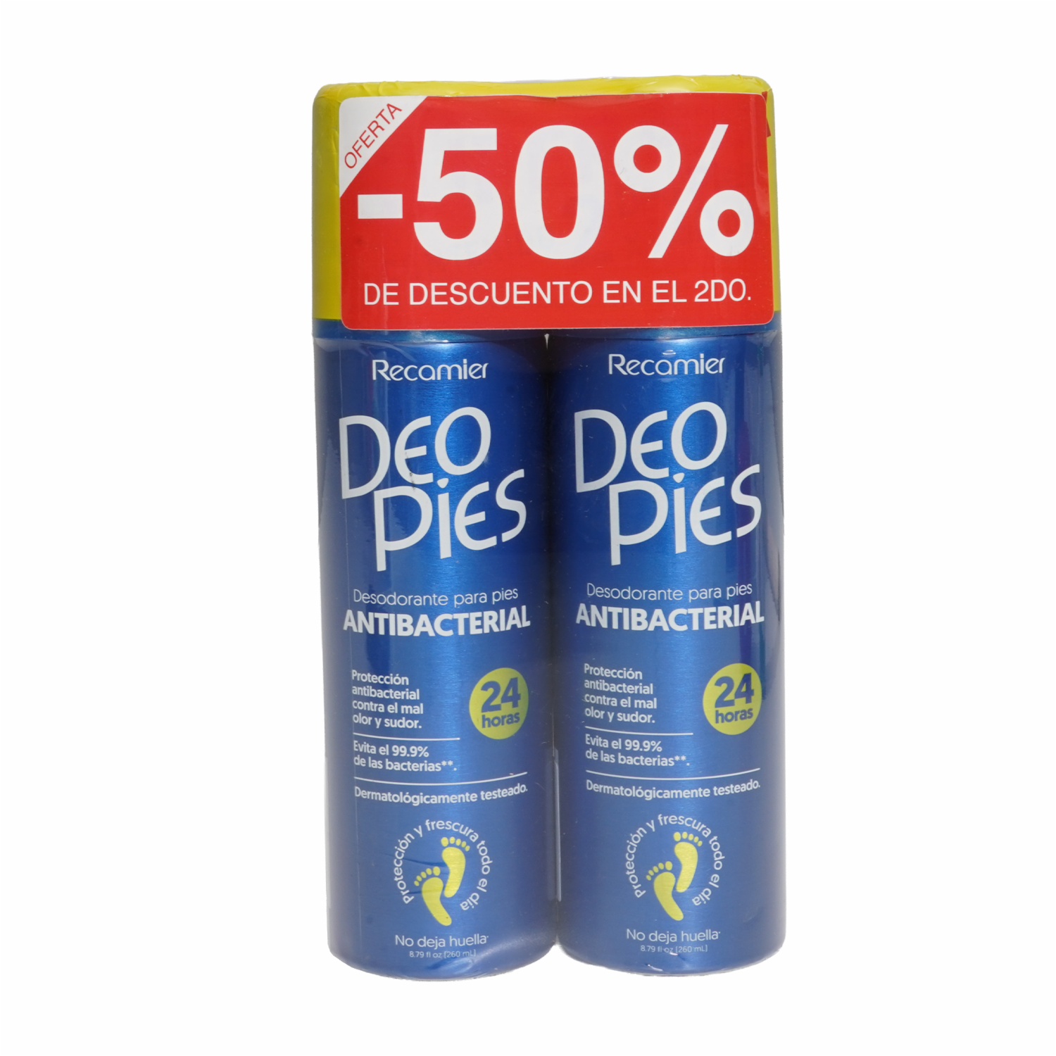 Desodorante Para Pies Antibacterial DEO PIES 520 Ml - Imagen 2
