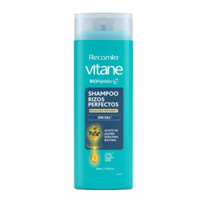 Shampoo Para Cabello Rizos Perfectos con Péptidos VITANE 400 Ml