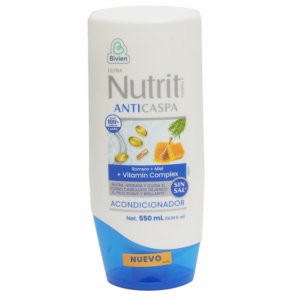 Acondicionador Anti Caspa Romero + Miel + Vitamin Complex NUTRITI 550 Ml