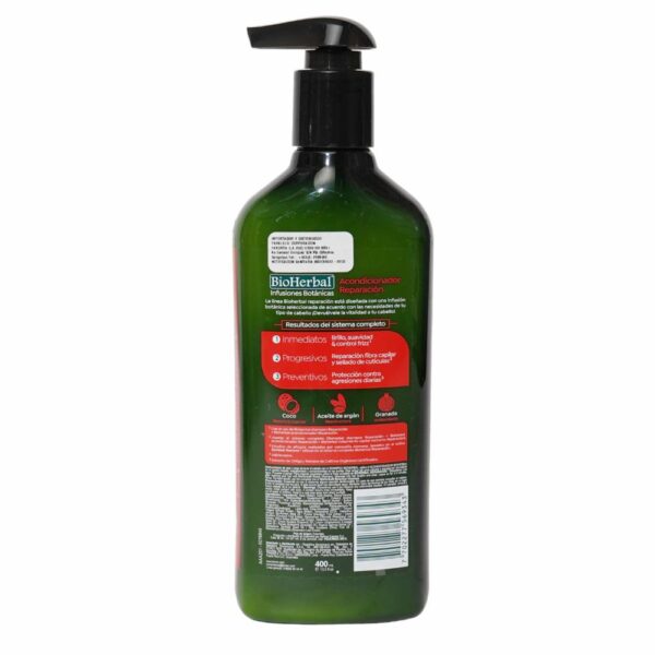Acondicionador Reparacion Infusiones Botánicas BIOHERBAL 400 M - Imagen 2