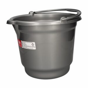 Balde Gris ESTRA 9  Litros