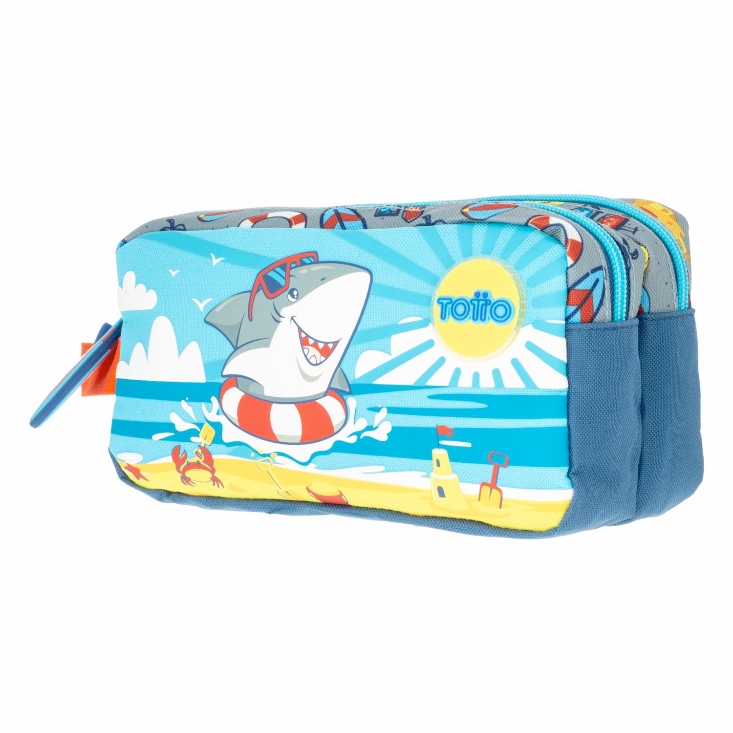 Estuche Multiusos Infantil Niño Little Surfer TOTTO Estampado - Imagen 2
