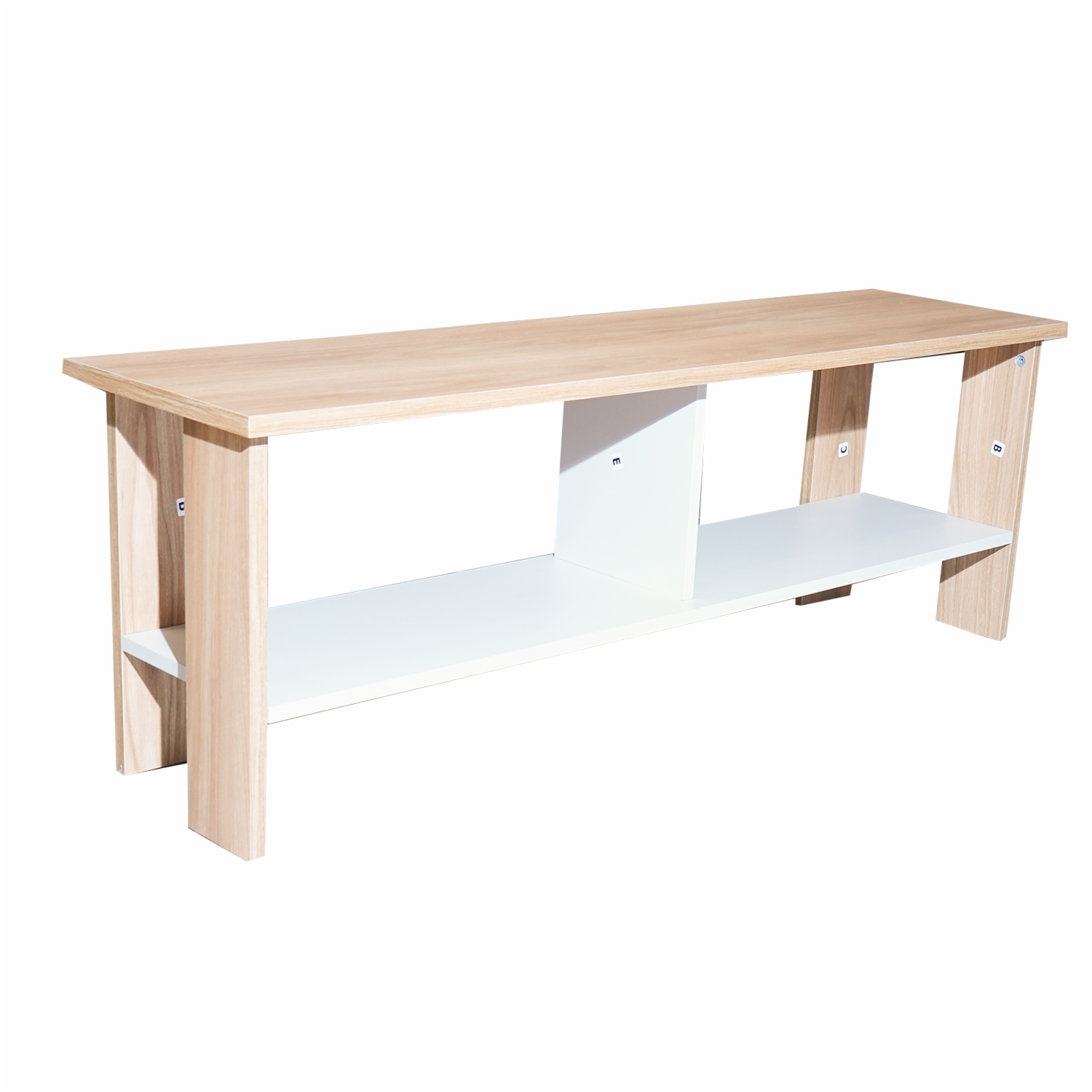 Mesa De Tv Navia Fresno Europeo Capri RTA MDF - Imagen 2