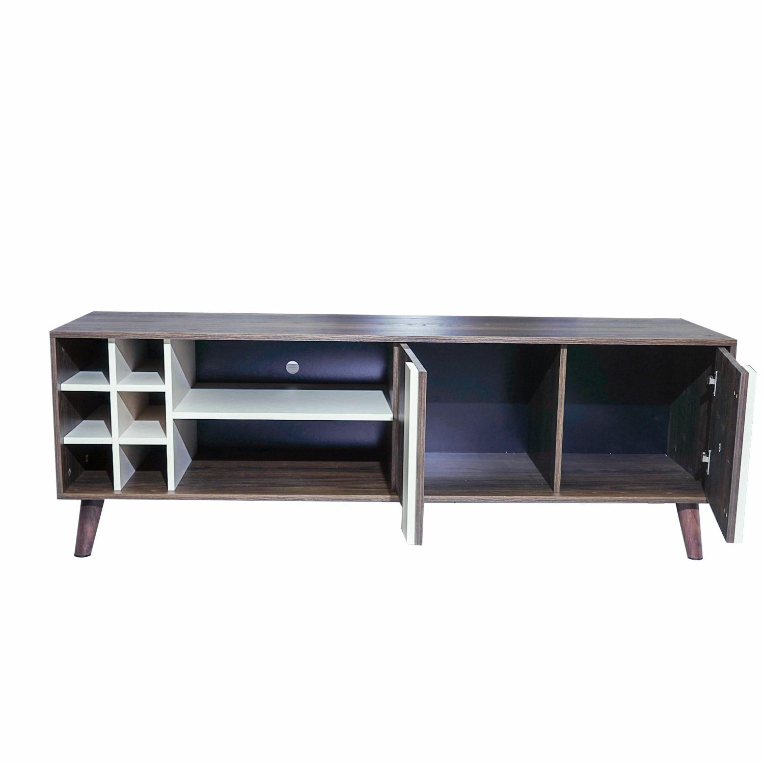 Rack De Tv Lane Nogal Toquilla RTA MDF - Imagen 3